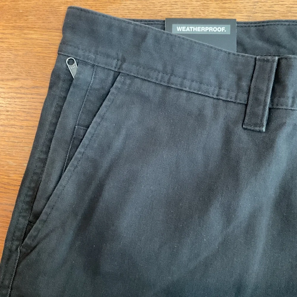 Weatherproof Mens Utility Chino Pants 002 Charcoal Gray‎ 42x30 SCWP706 New